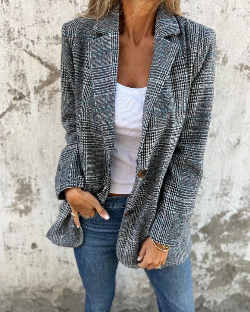 EIRA | Timeless checked blazer