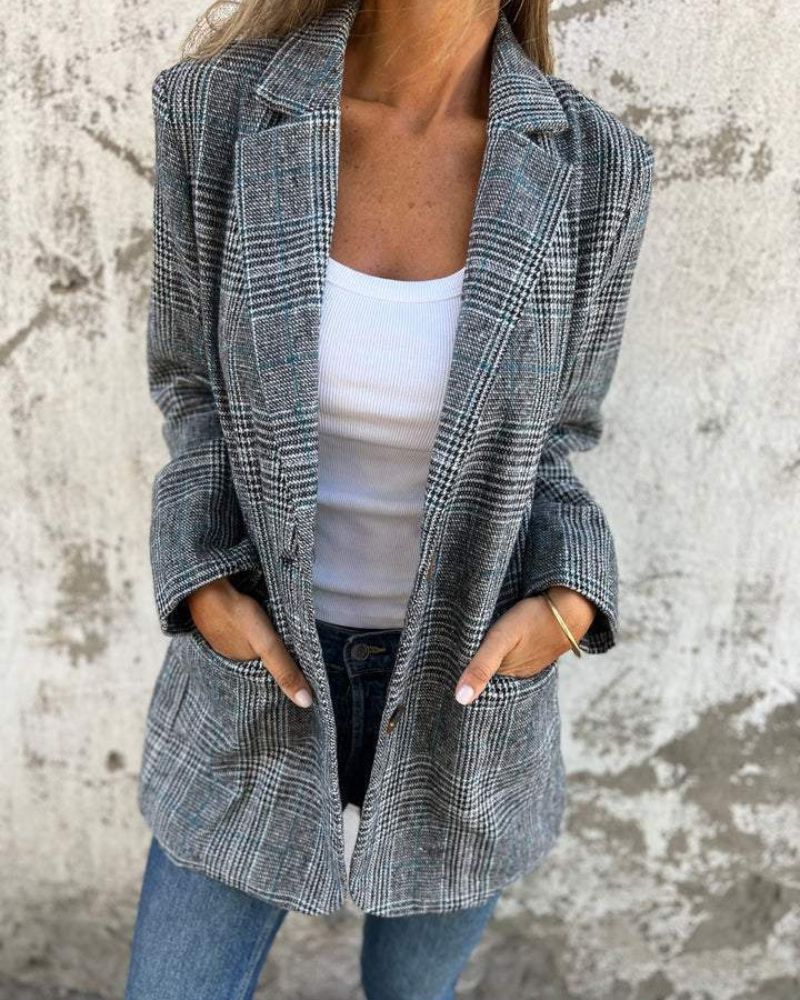 EIRA | Timeless checked blazer