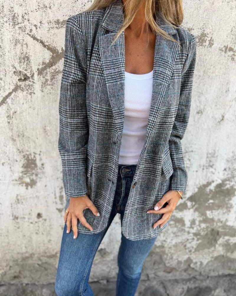 EIRA | Timeless checked blazer