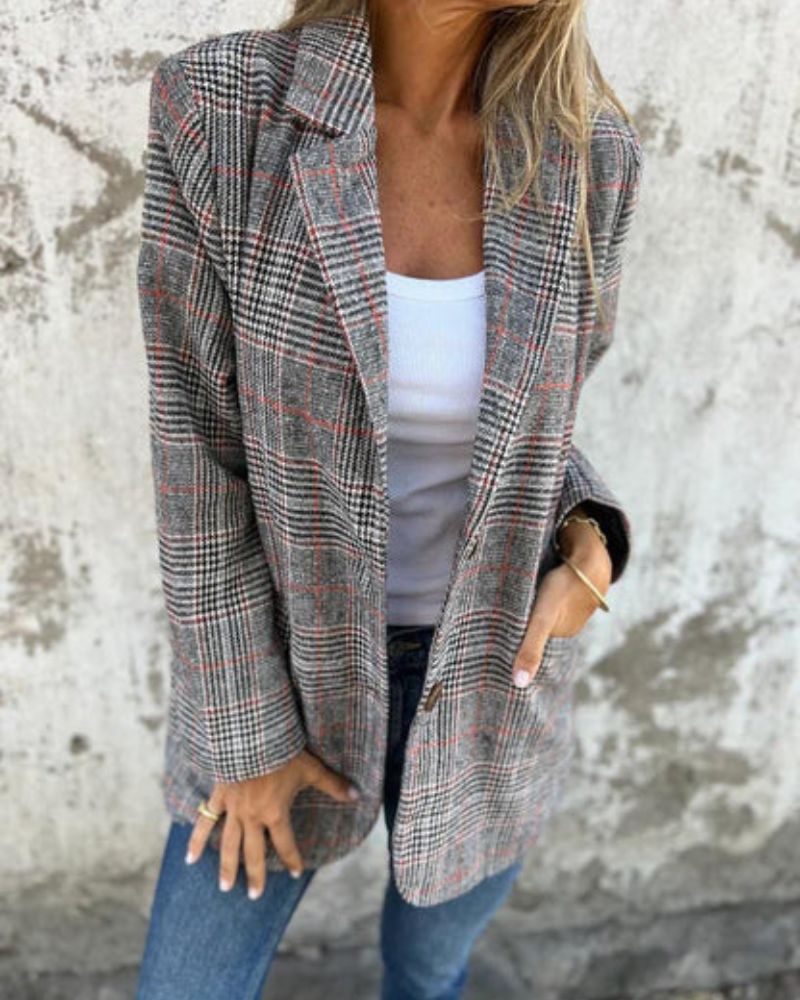 EIRA | Timeless checked blazer