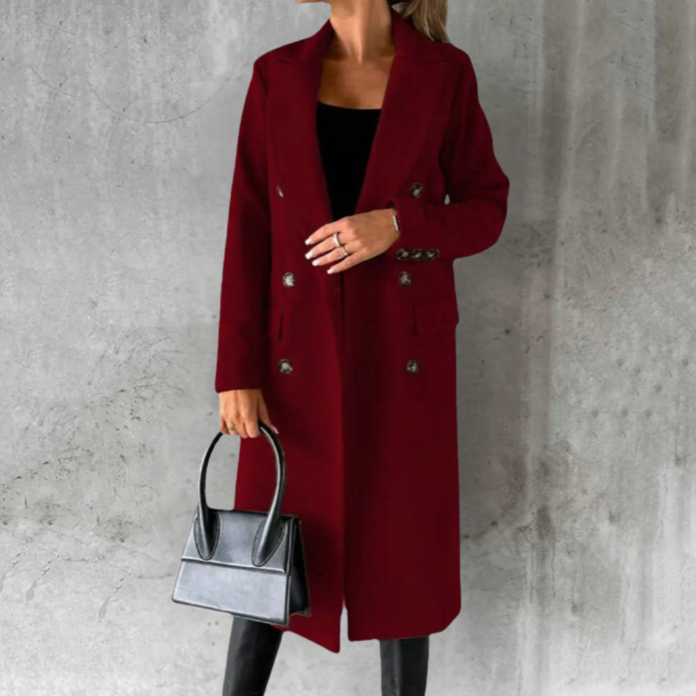 Judith | Elegant Wool Trenchcoat