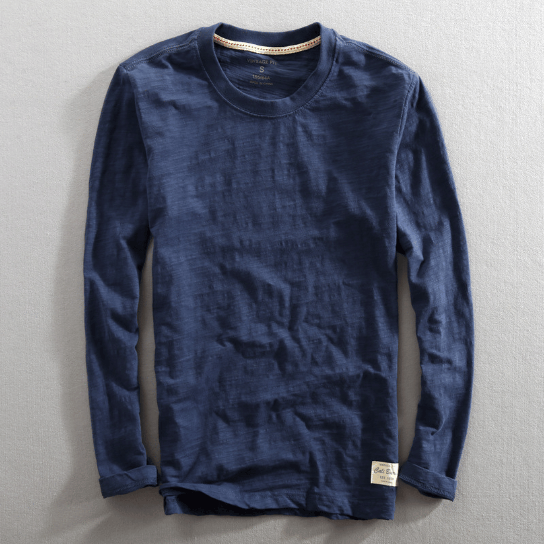 Malcolm | Cotton Long Sleeve Shirt