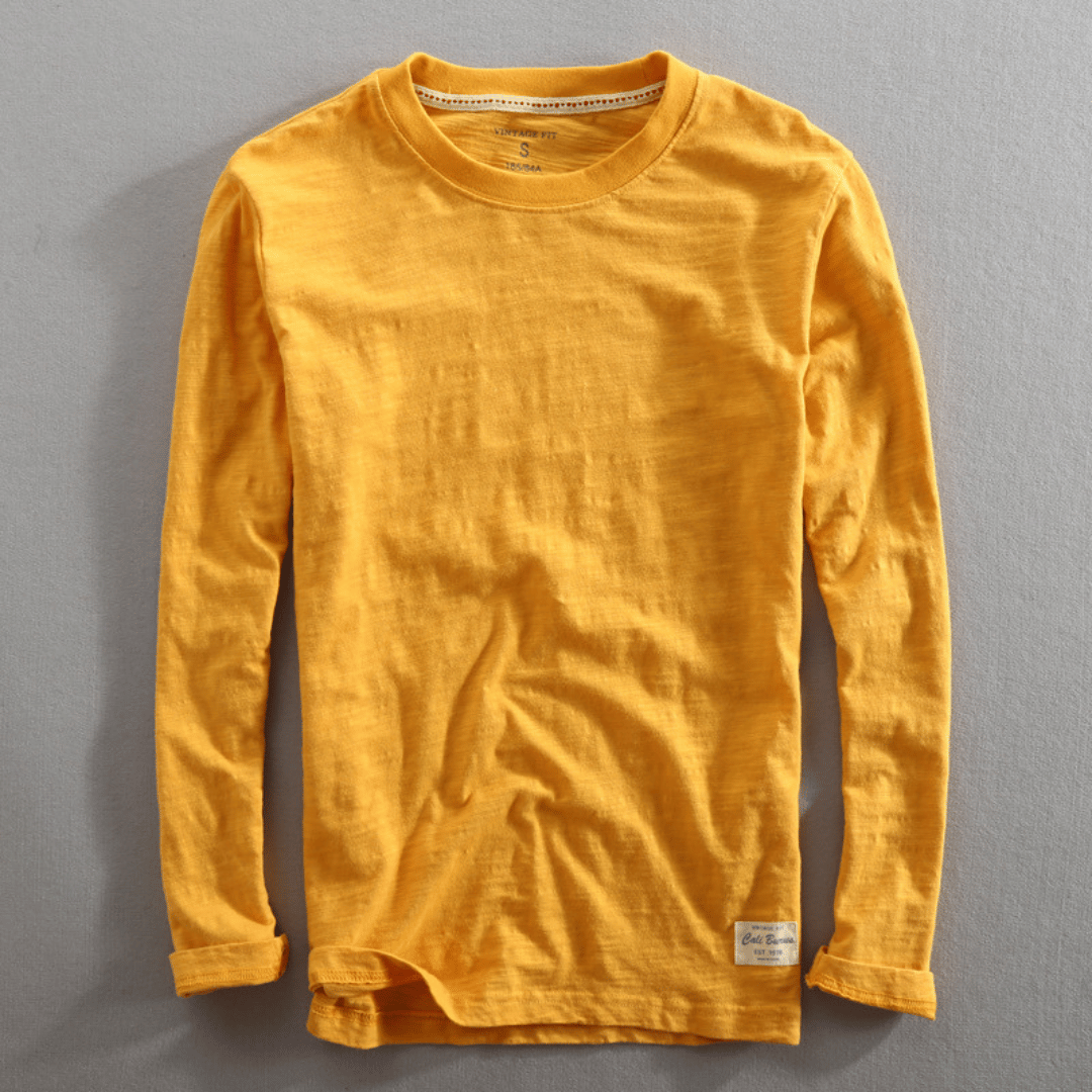 Malcolm | Cotton Long Sleeve Shirt