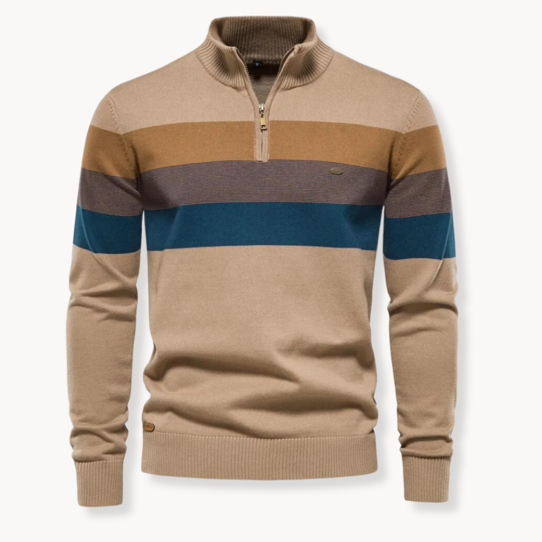 Calvin | Casual Quarter-Zip Pullover