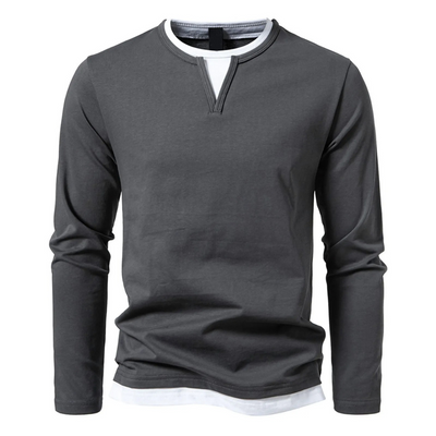 Bryce | Layered Long Sleeve Shirt