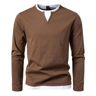 Bryce | Layered Long Sleeve Shirt