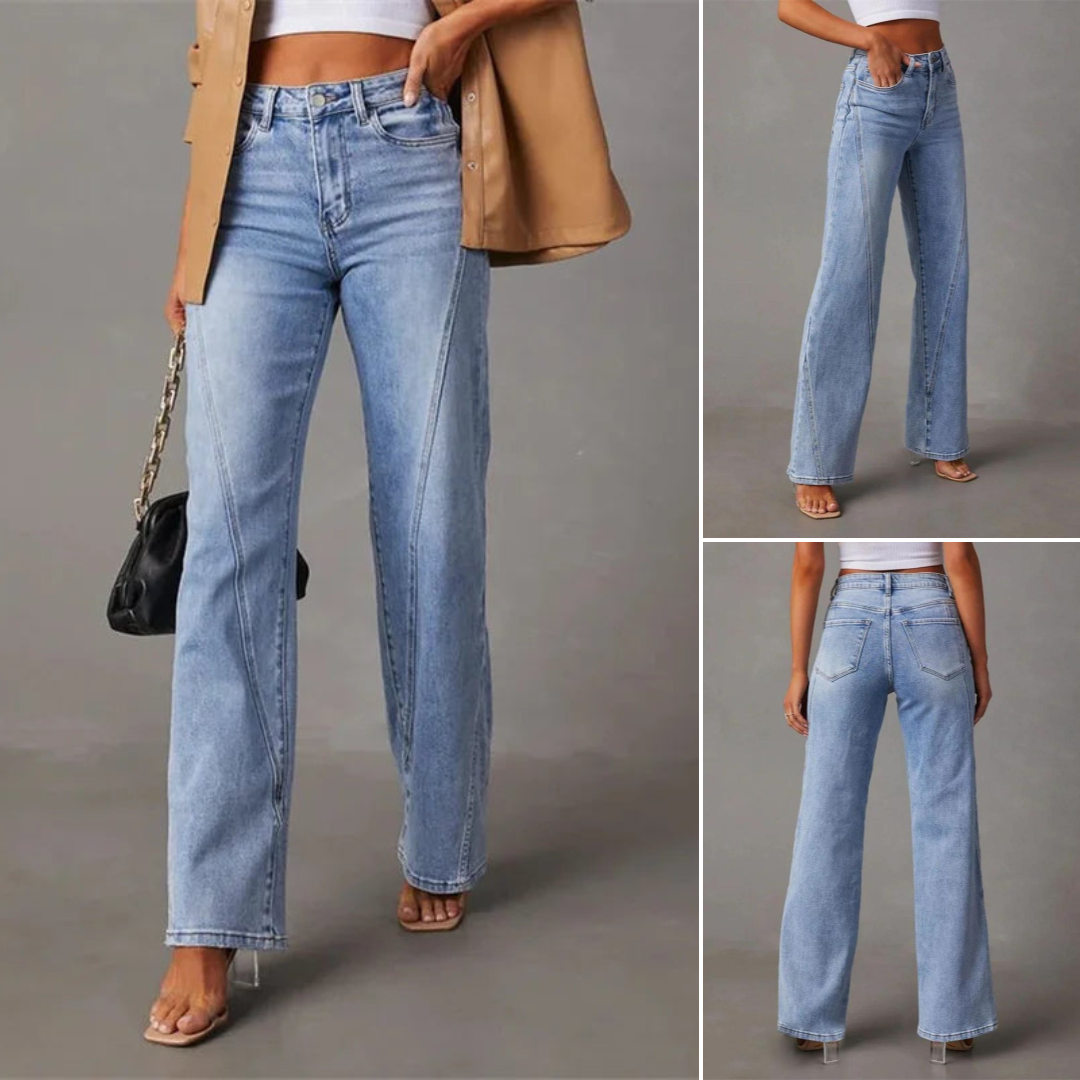 Callista | Chic wide-leg jeans