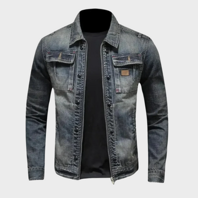 Sean | Retro Denim Jacket