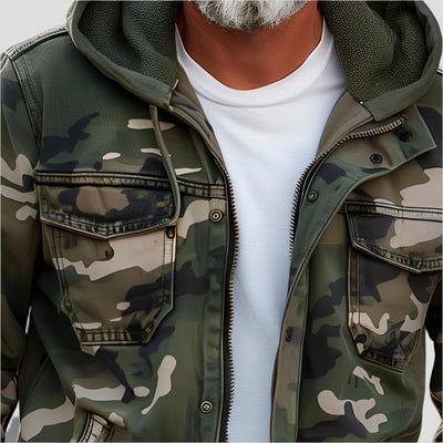 Robert | Hooded cargo jacket