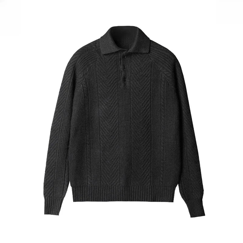 Charles | Knitted Polo Shirt