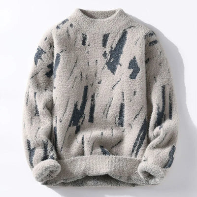 Jefferson | Mixed Knit Sweater