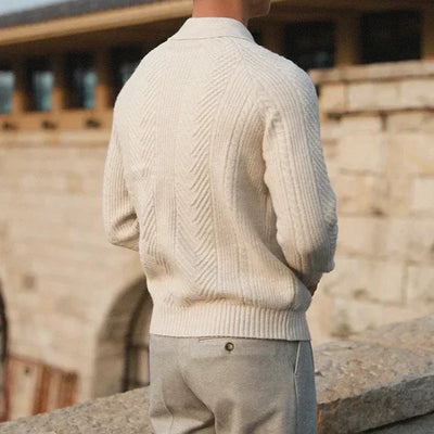 Charles | Knitted Polo Shirt