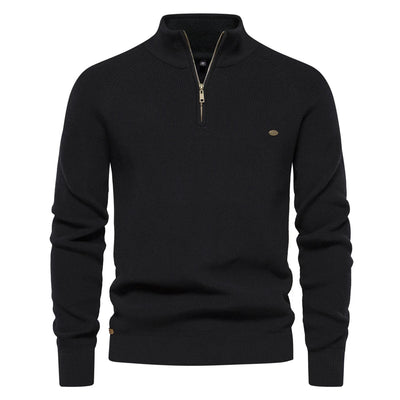 Wyatt | Casual Quarter-Zip Sweater