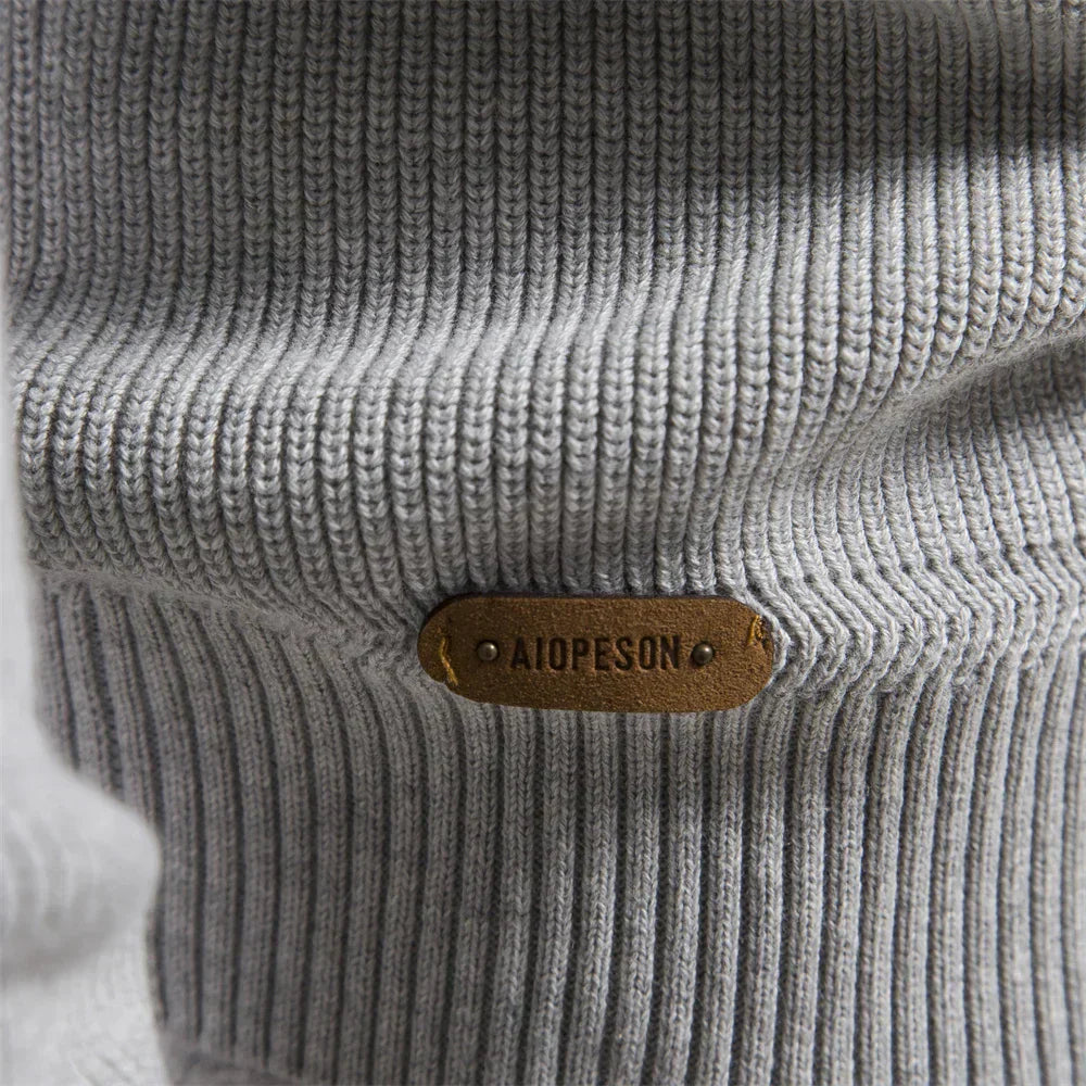 Wyatt | Casual Quarter-Zip Sweater