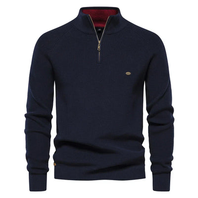 Wyatt | Casual Quarter-Zip Sweater