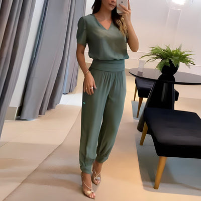 Alexandra | Trendy Blouse and Trousers Set