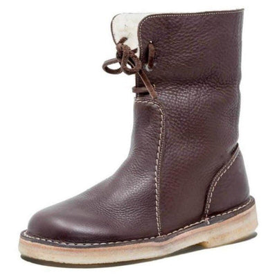 Leni | Step Inn Boots with Fleece Lining