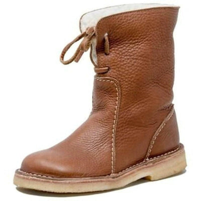 Leni | Step Inn Boots with Fleece Lining