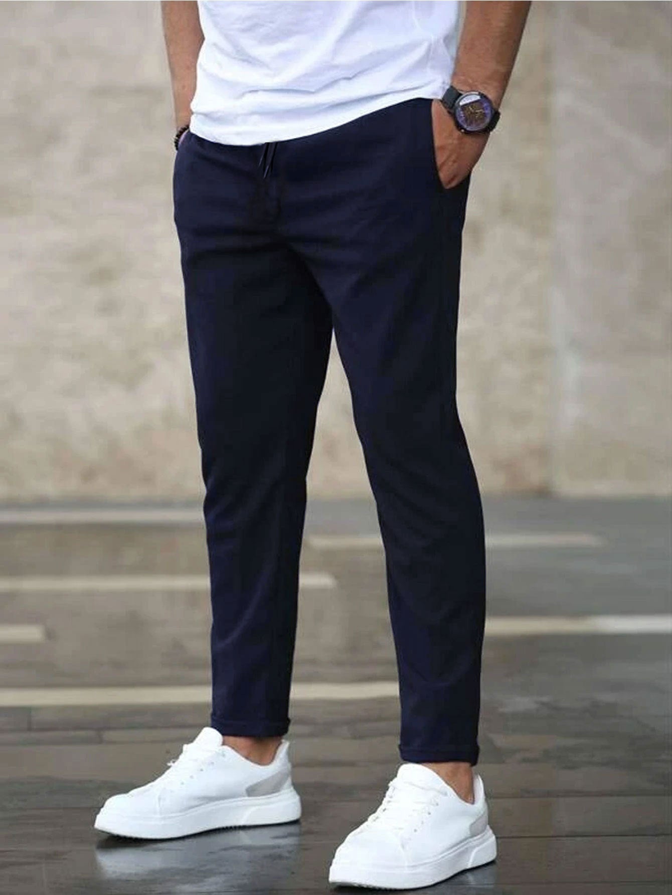 Nathan | Casual Slim Pants