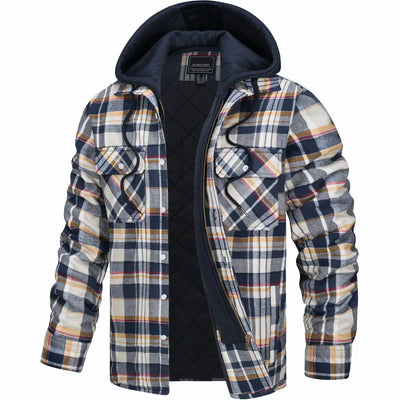 M'Callan | Plaid Hooded Jacket